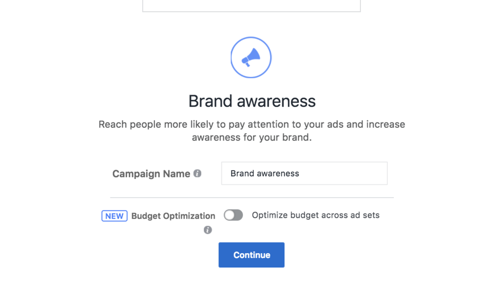 Facebook+Campaign+Name+&+Budget+Optimization+Option