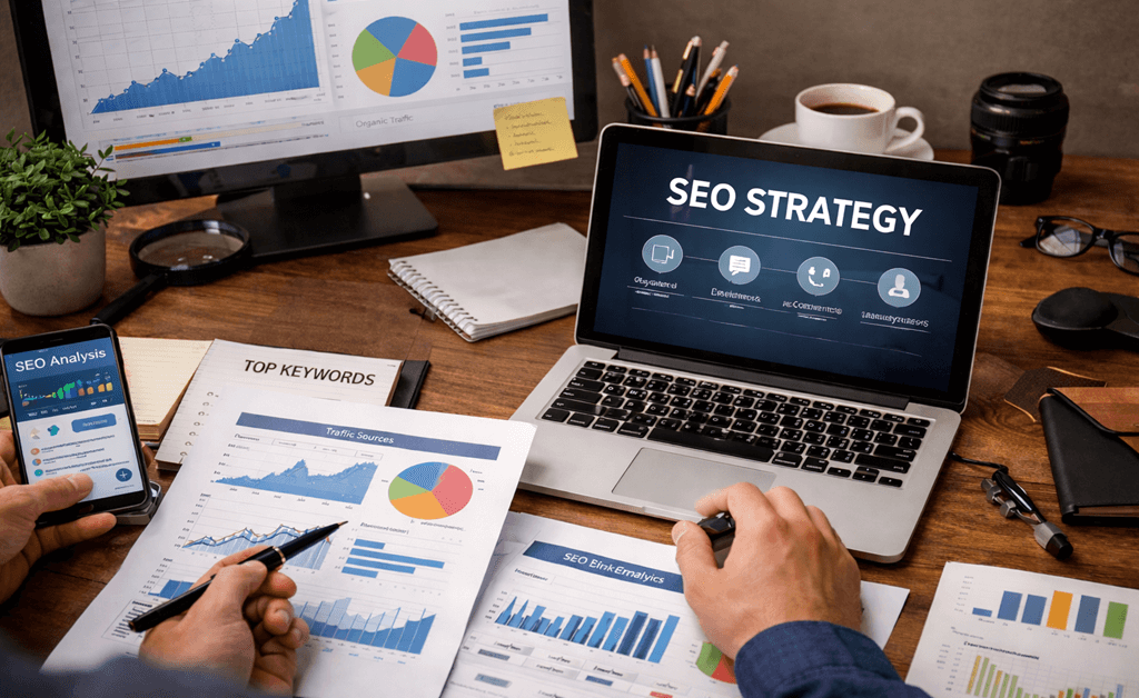Competitor SEO traffic analysis